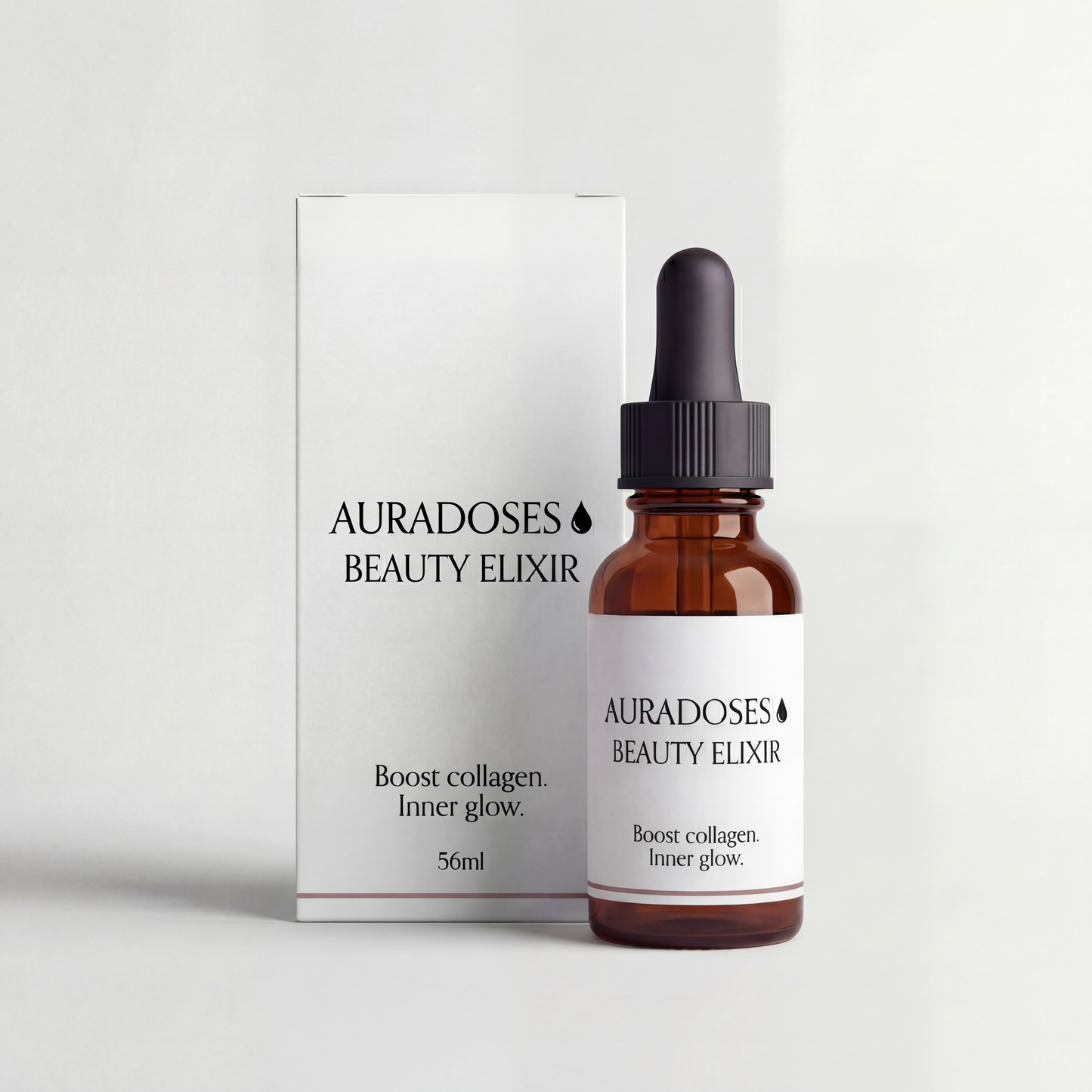 AuraDoses: BEAUTY ELIXIR – Течен растителен бустер за колаген, сияйна кожа и здрава коса