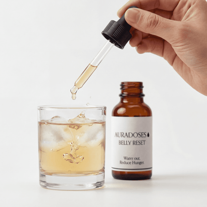 AuraDoses: BELLY RESET – Натурален концентрат за плосък корем